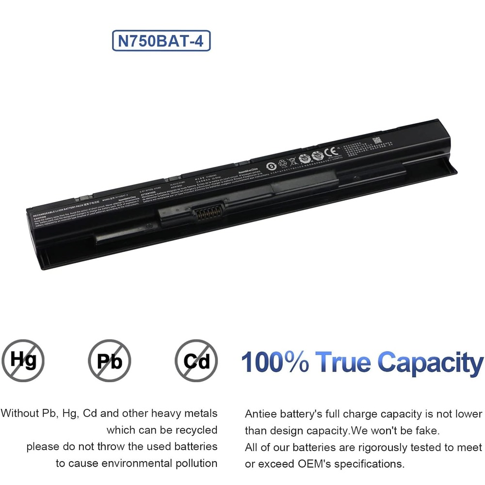 Laptop Battery Stone N750BU Clevo